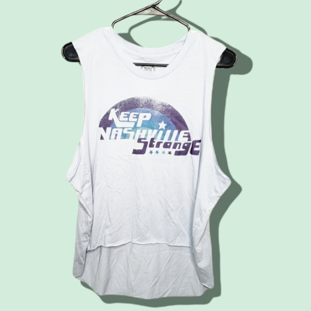 Mamie Ruth Keep Nashville Strange Tank Top